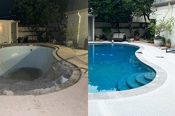 pool renovations and remodel